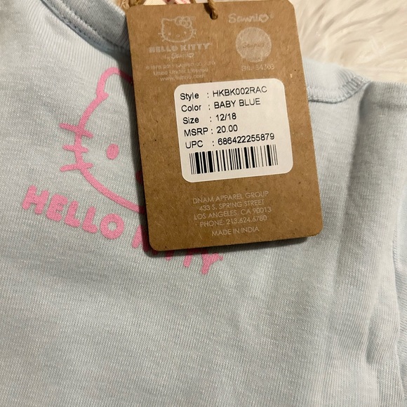 Hello Kitty Long Sleeve Onesie - Picture 12 of 14